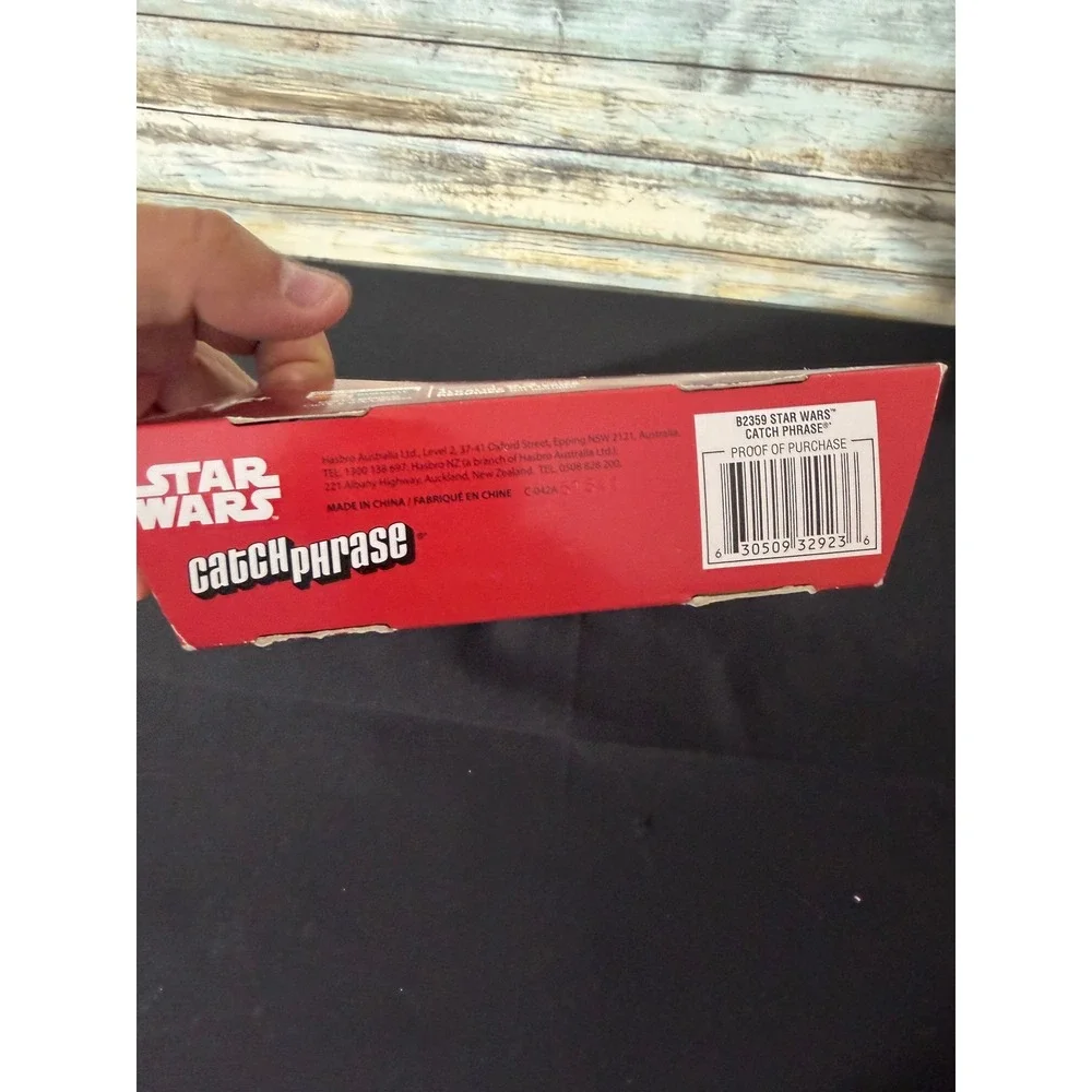 Hasbro Star Wars Catchphrase Game OS Gray NEW Millennium Falcon Electronic B2359